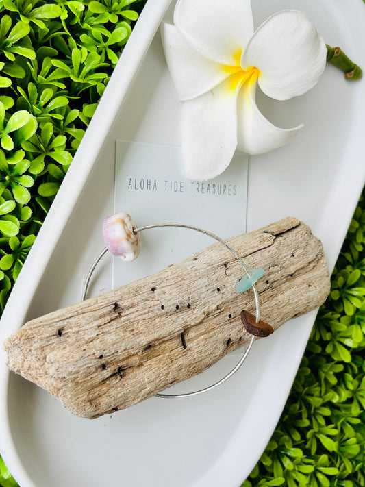 Sterling Silver Bangle 8”