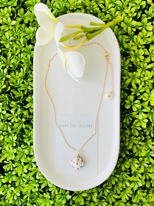 14K GF Puka Necklace 16”