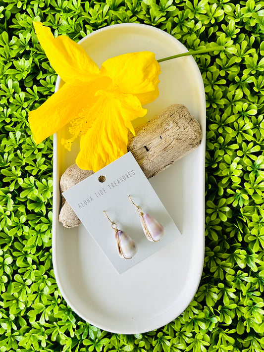 14K GF Cone Shell Earrings