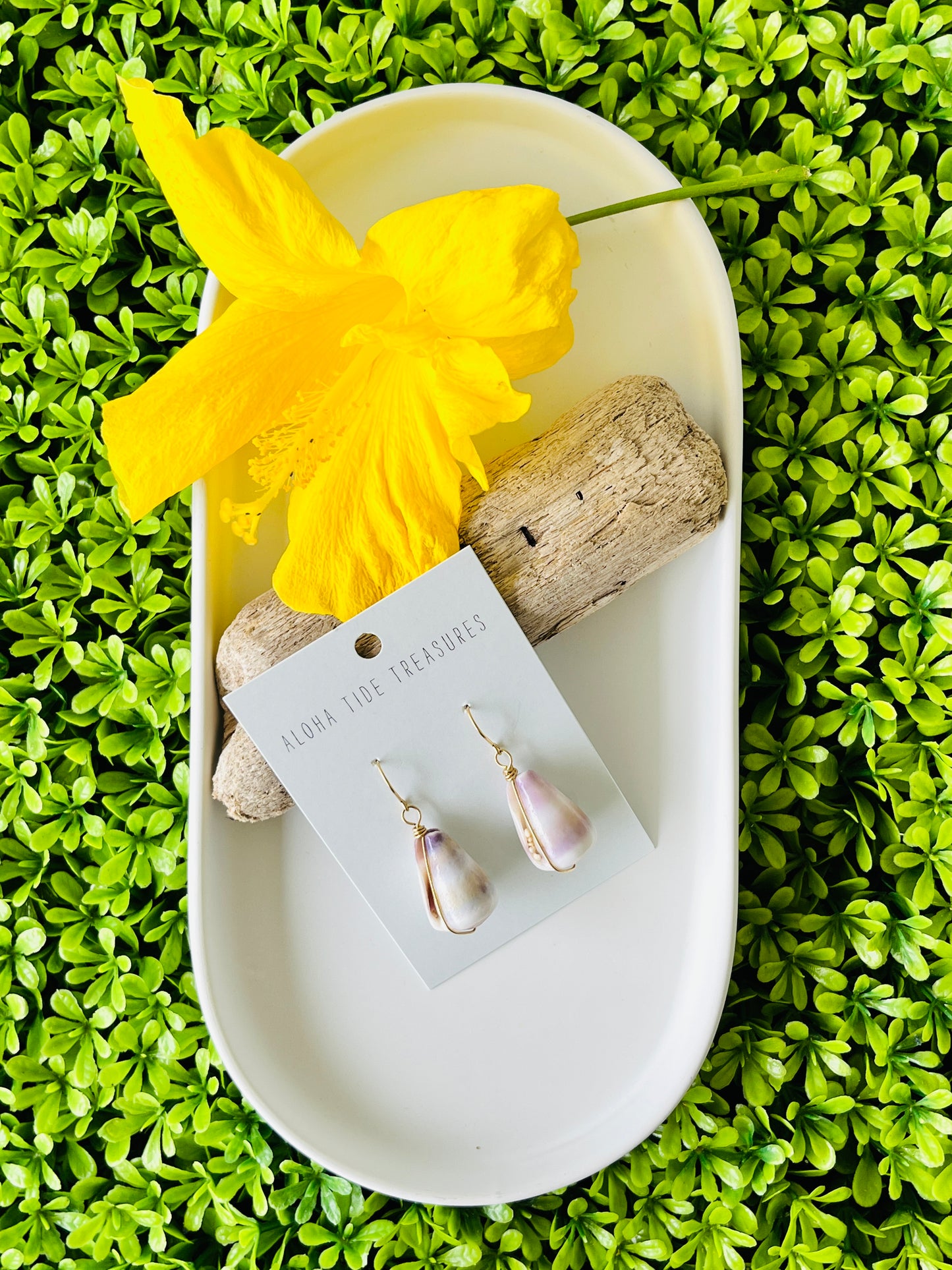 14K GF Cone Shell Earrings