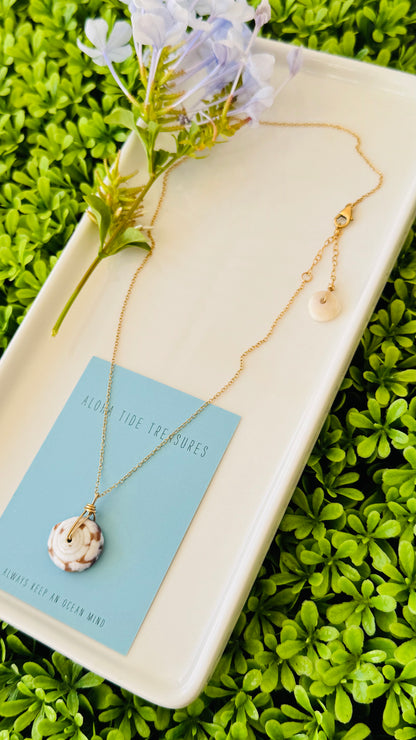 14K GF Puka Necklace 16”