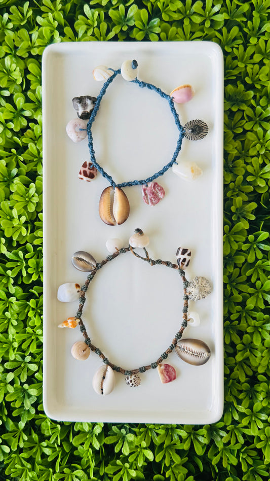 Hawaiian Shell Anklets - Hailey