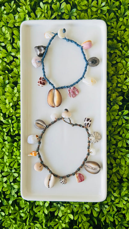 Hawaiian Shell Anklets - Hailey