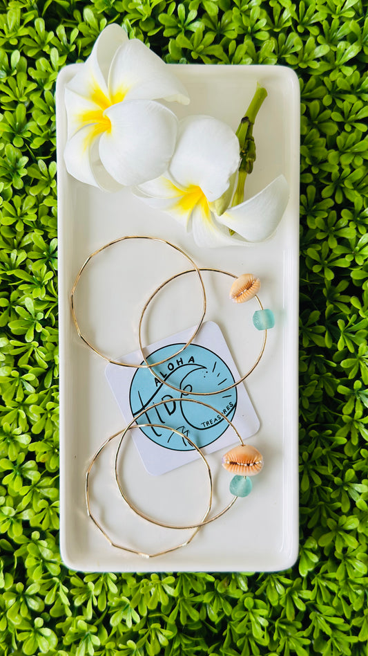 14K GF Bangle Mommy & Me Set - Alexa