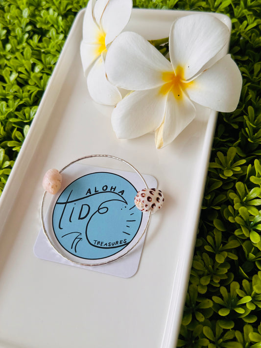 Sterling Silver Bangle 8” - Kara