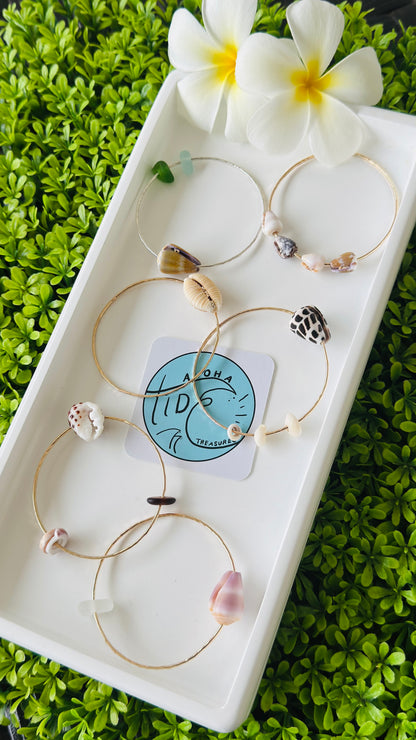14K GF/SS Bangle Set 7.75” - Maddy