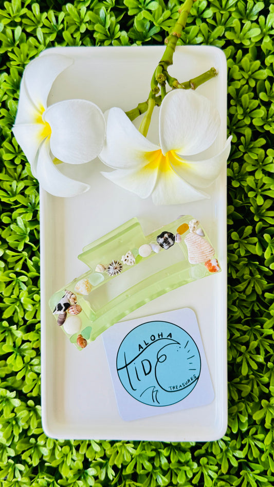 Mermaid Hair Clip - Seaweed