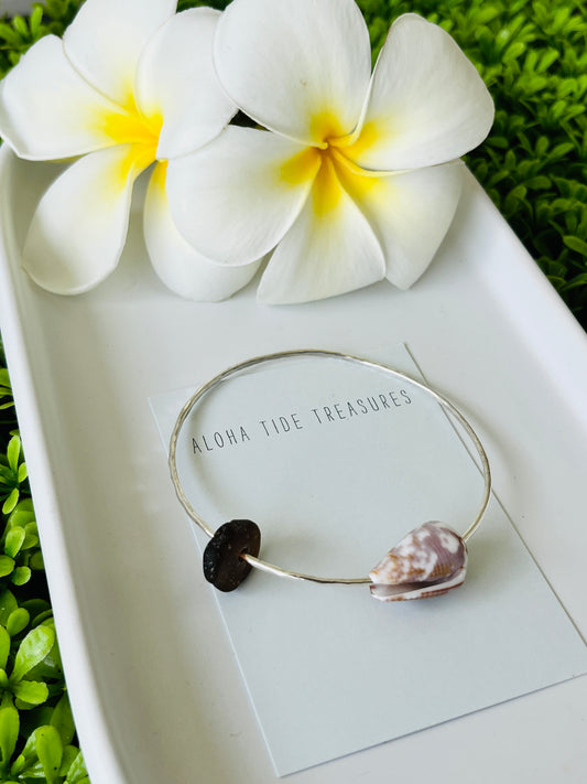 Sterling Silver Bangle 8”