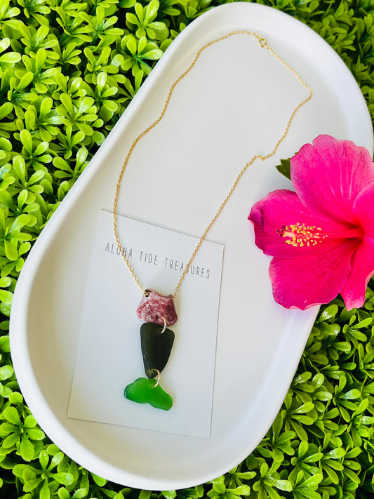 14K GF Mermaid Necklace 16”