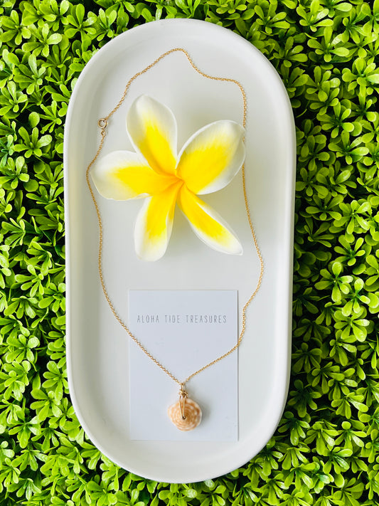 14K GF Puka Necklace 16”