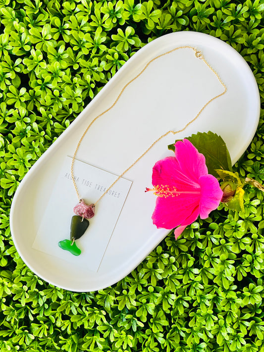14K GF Mermaid Necklace 16”