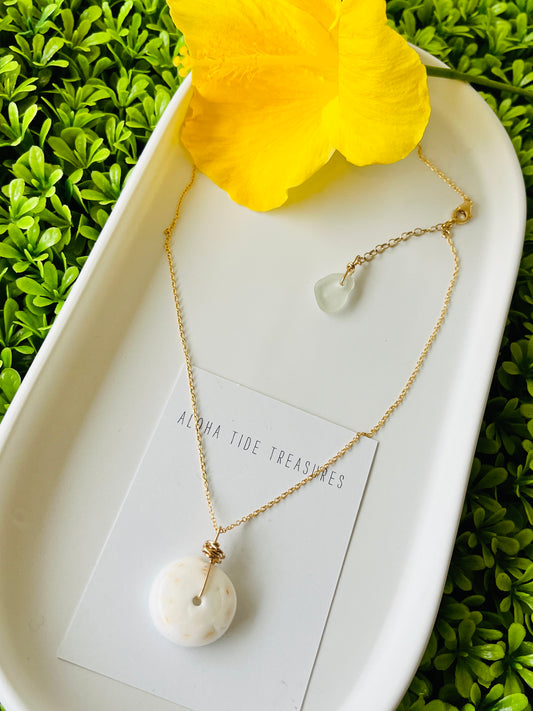 14K GF Puka Necklace 16”
