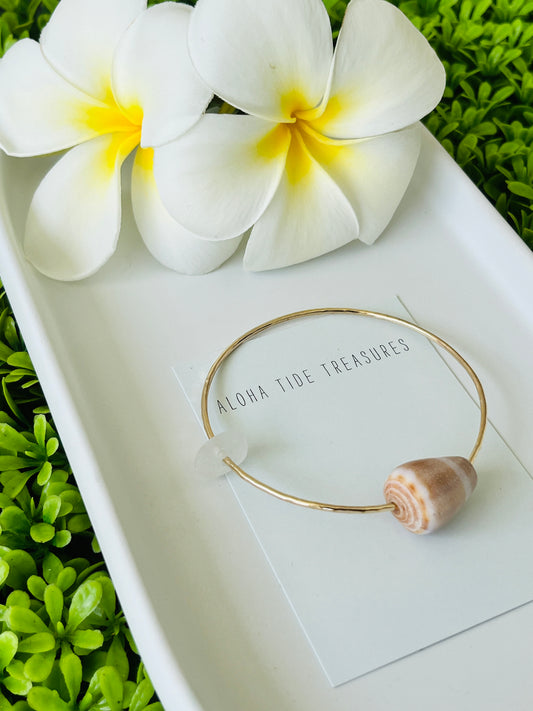 14K GF Bangle 8”