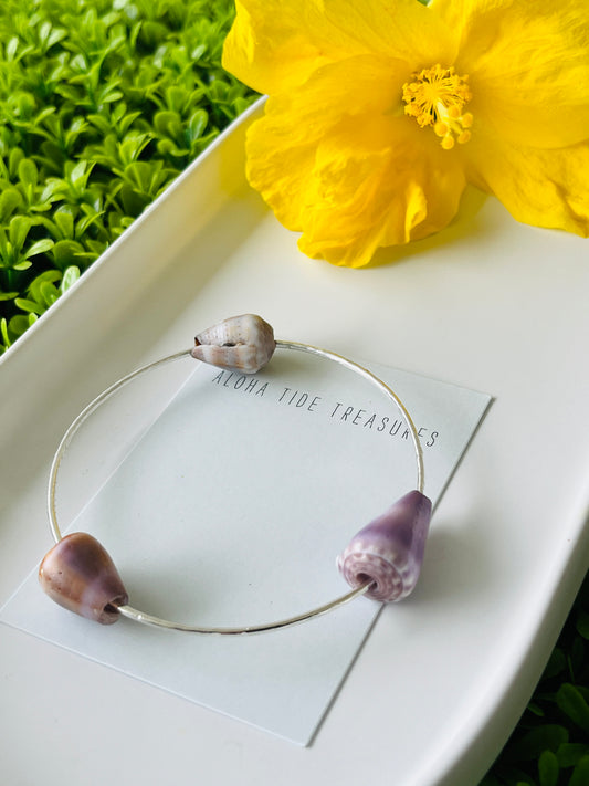 Sterling Silver Bangle 9” - Christina