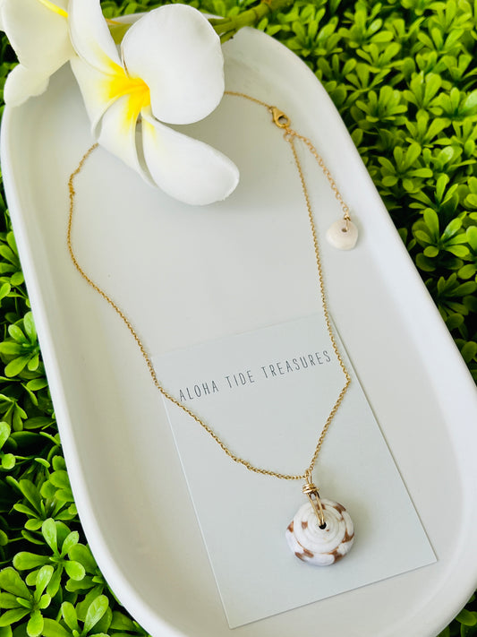 14K GF Puka Necklace 16”