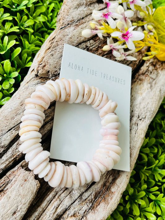 Puka Shell Bracelet Medium