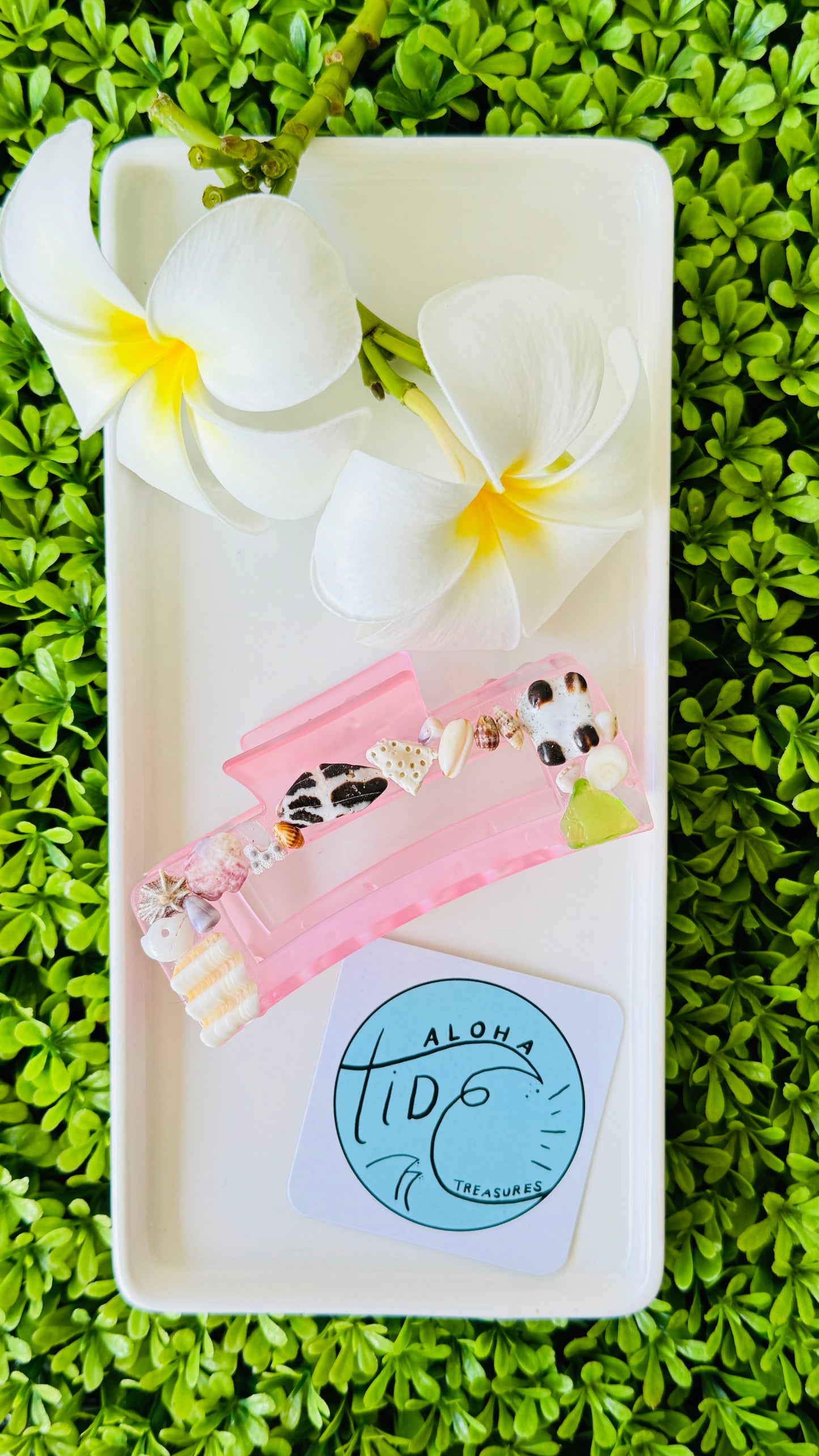 Mermaid Hair Clip - Pink