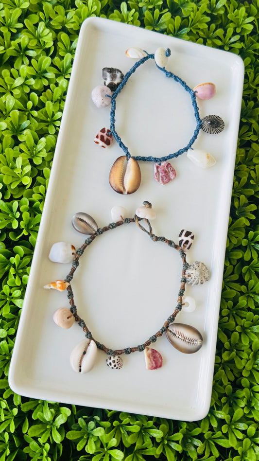 Hawaiian Shell Anklets - Hailey