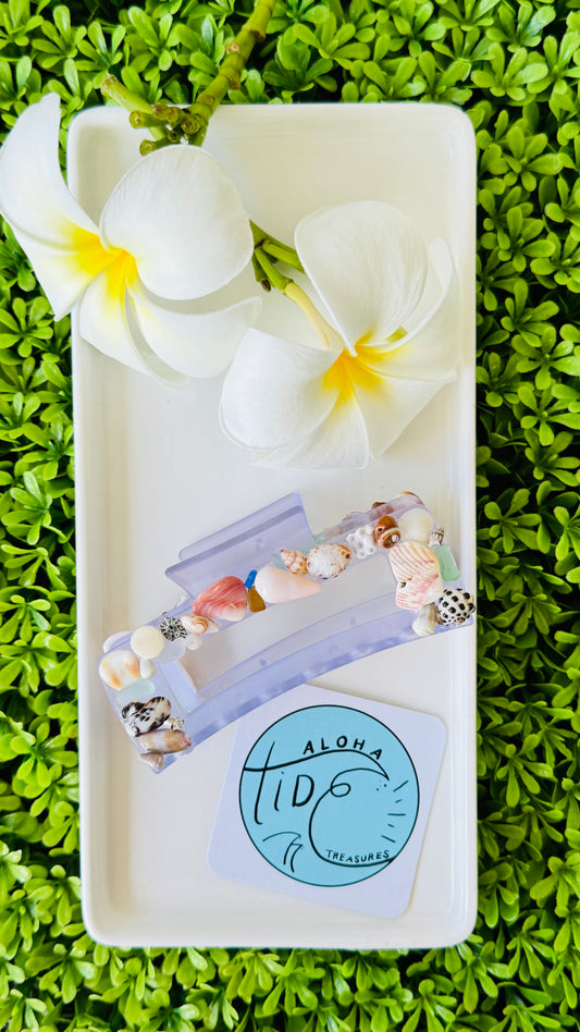 Mermaid Hair Clip - Purple