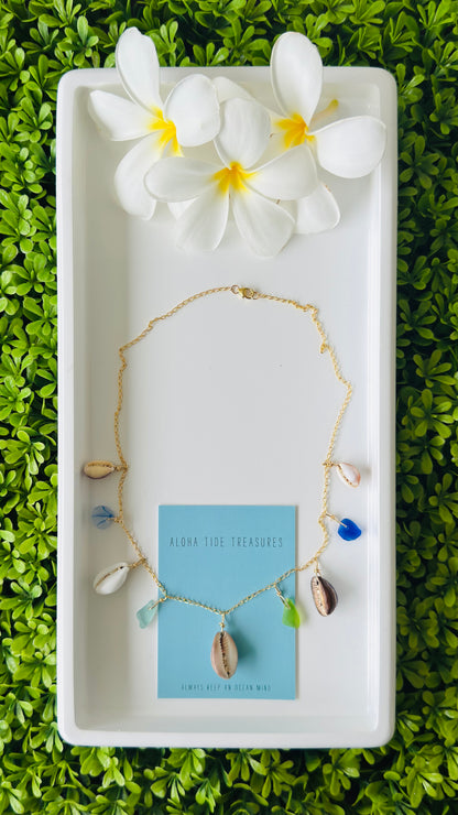 14K GF Dangle Necklace - Megan