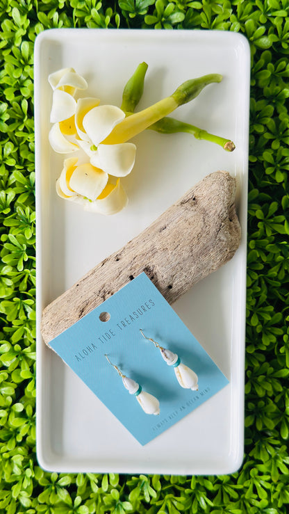 14K GF Stacked Cone Shell Earrings