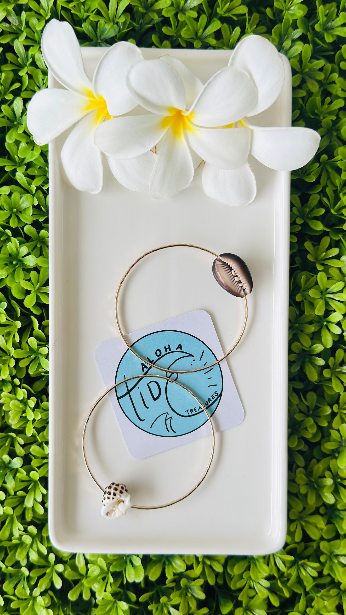 14K GF Bangle Set 8” - Megan