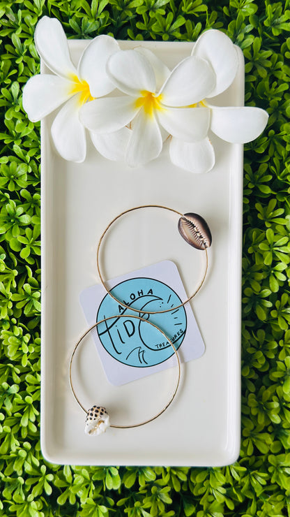 14K GF Bangle Set 8” - Megan