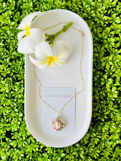 14K GF Puka Necklace 16”