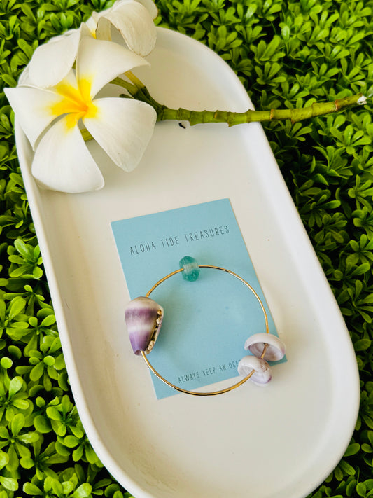 14K GF Bangle 7.5” - Jennifer