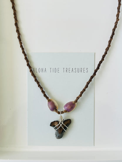 Shark Tooth Necklace 16”