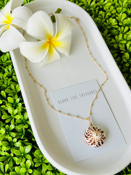14K GF Puka Necklace 16”