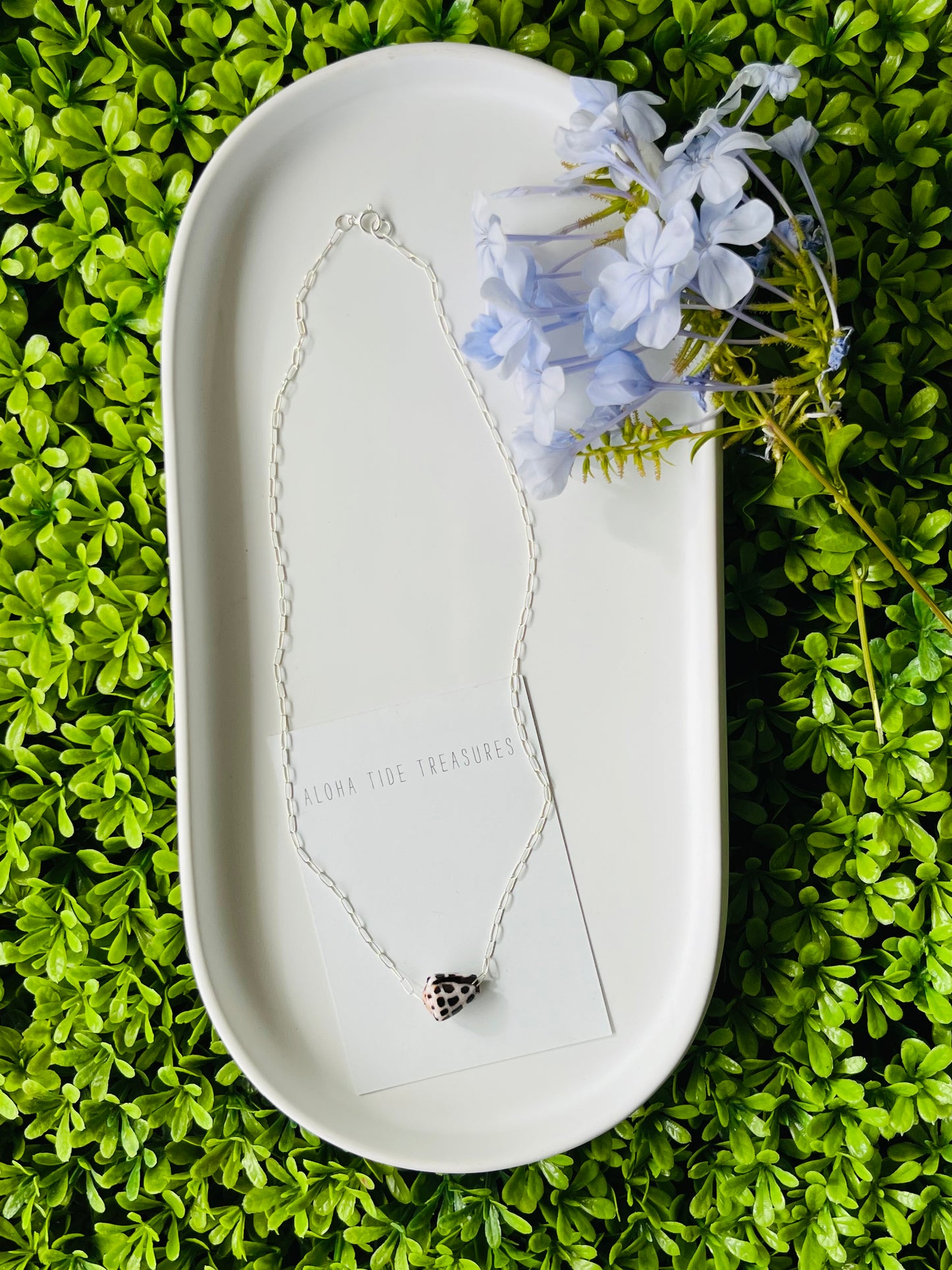 Sterling SIlver “Floating By” Necklace 16”