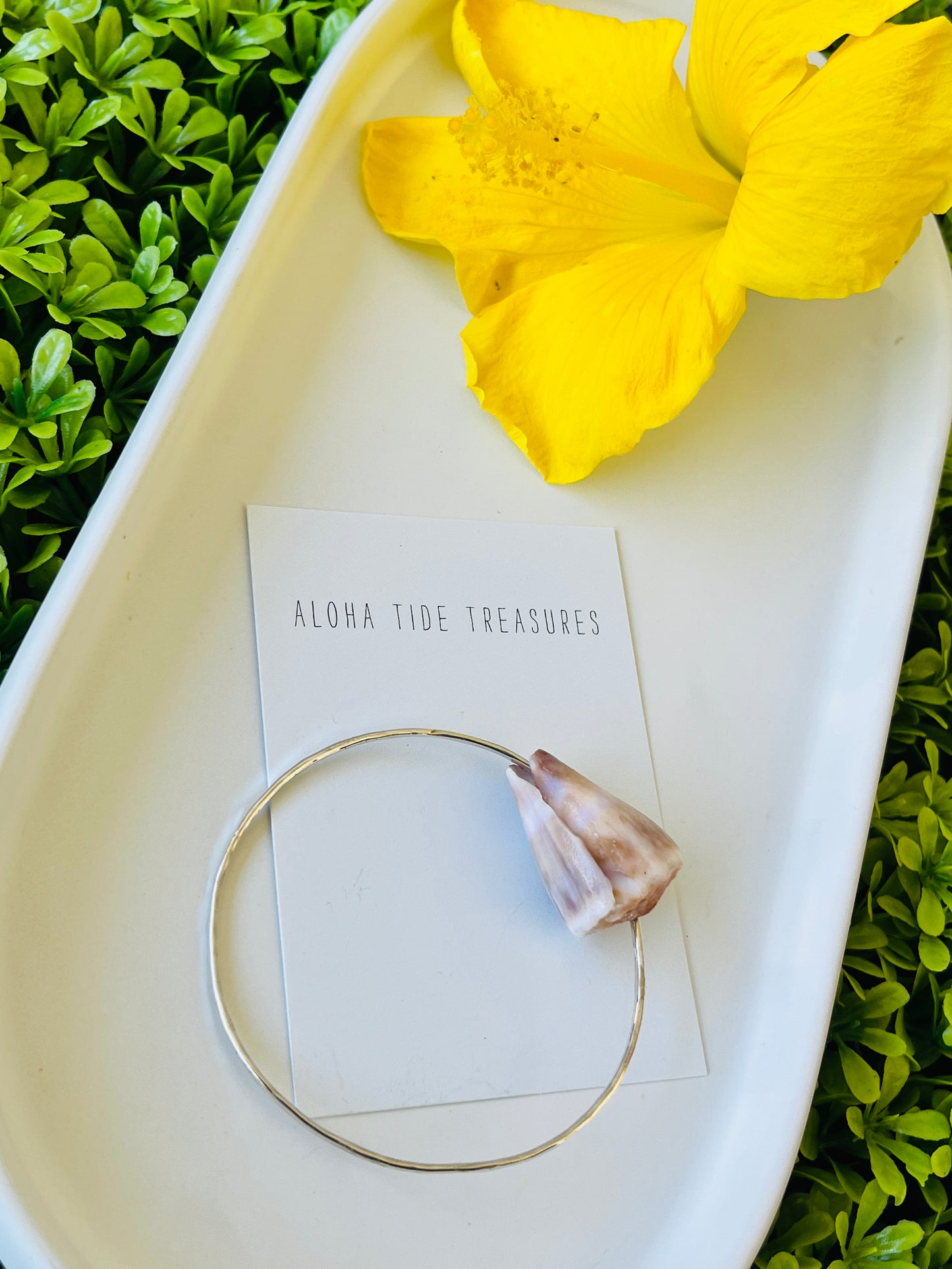 Sterling Silver Bangle 7.5”