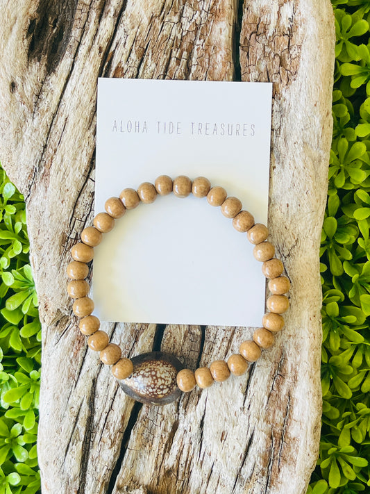 Light Wood Men’s Bracelet
