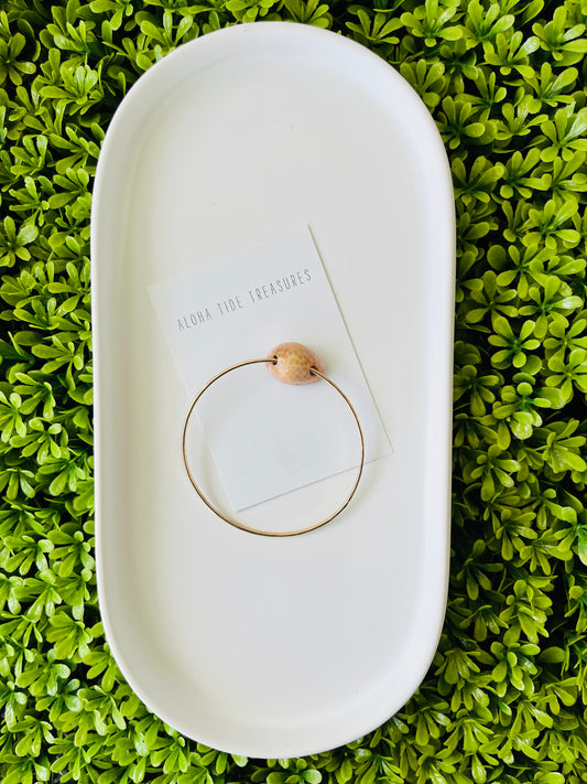 14K GF Bangle 8”