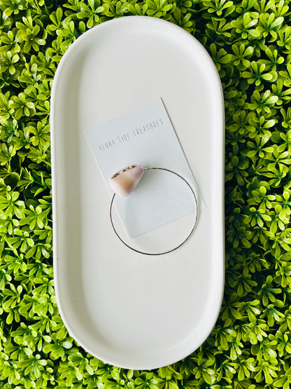 Sterling Silver Bangle 8”