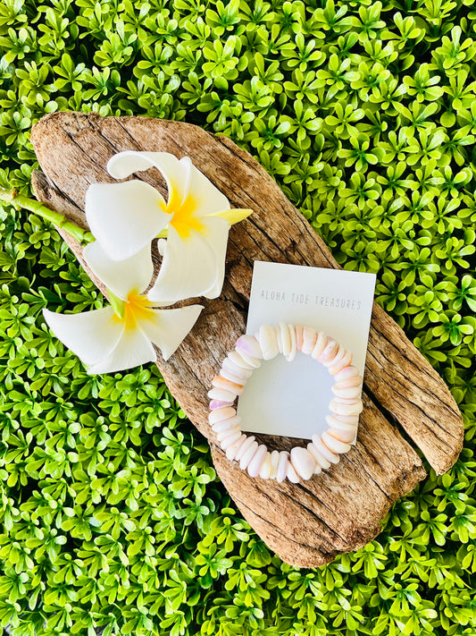 Puka Shell Bracelet Medium