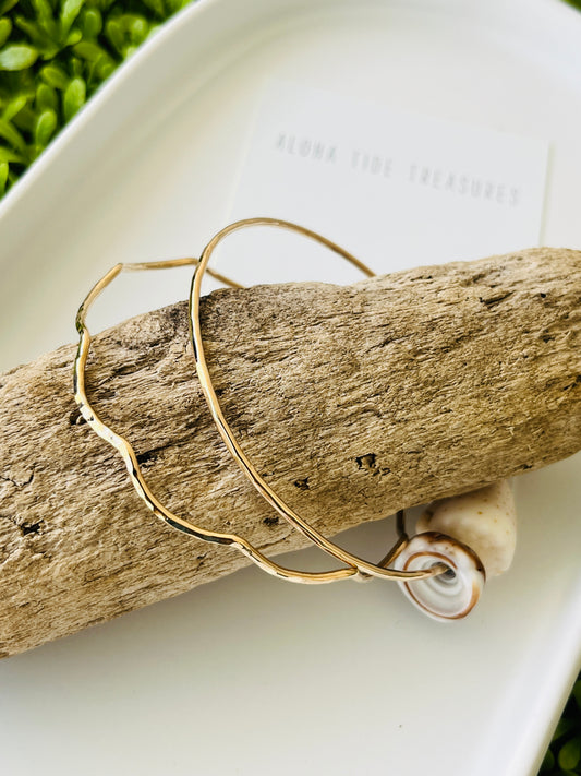 14K GF Bangle 8”