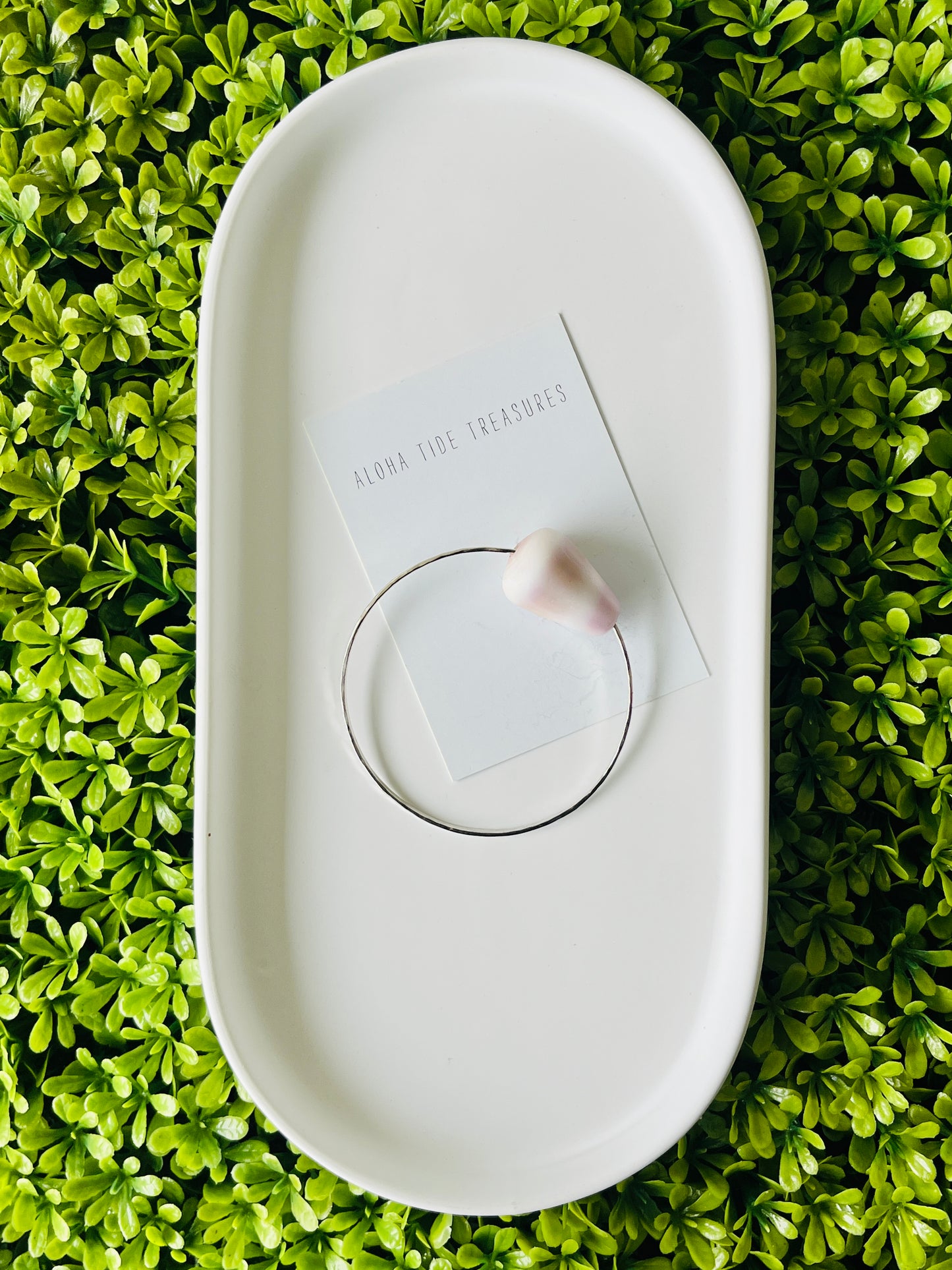 Sterling Silver Bangle 8”