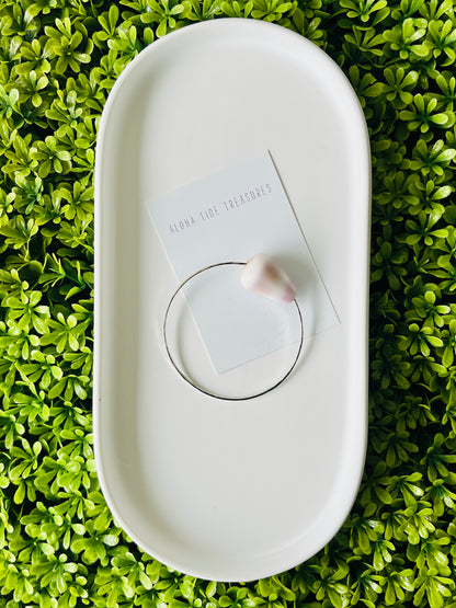 Sterling Silver Bangle 8”