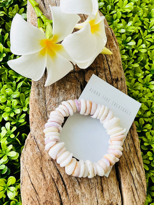 Puka Shell Bracelet Medium