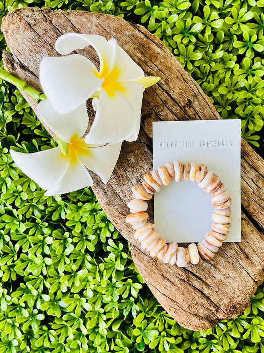 Puka Shell Bracelet Small