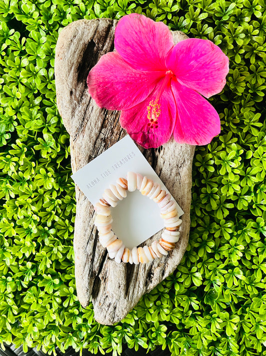 Puka Shell Bracelet Medium