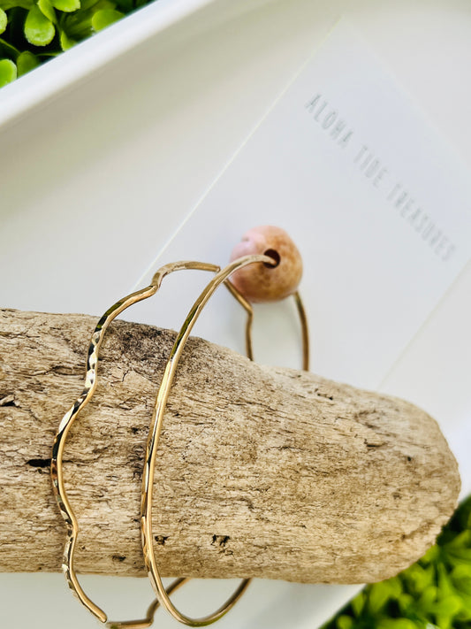 14K GF Bangle 8”