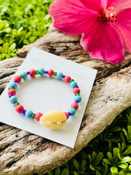 Cowrie Keiki Bracelet