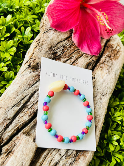 Cowrie Keiki Bracelet