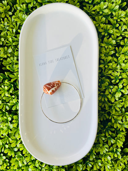 Sterling Silver Bangle 8”