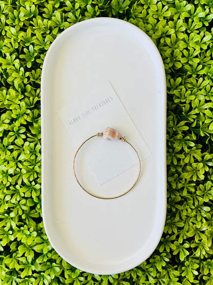 14K GF Bangle 8”
