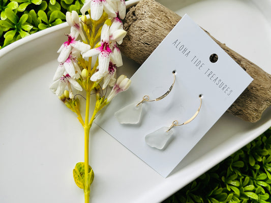 14K GF Sea Glass Earrings