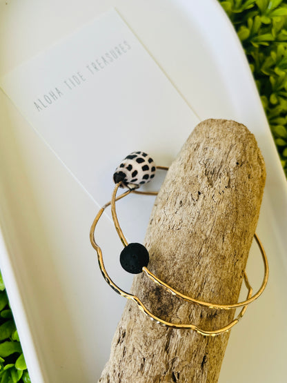 14K GF Bangle 8”